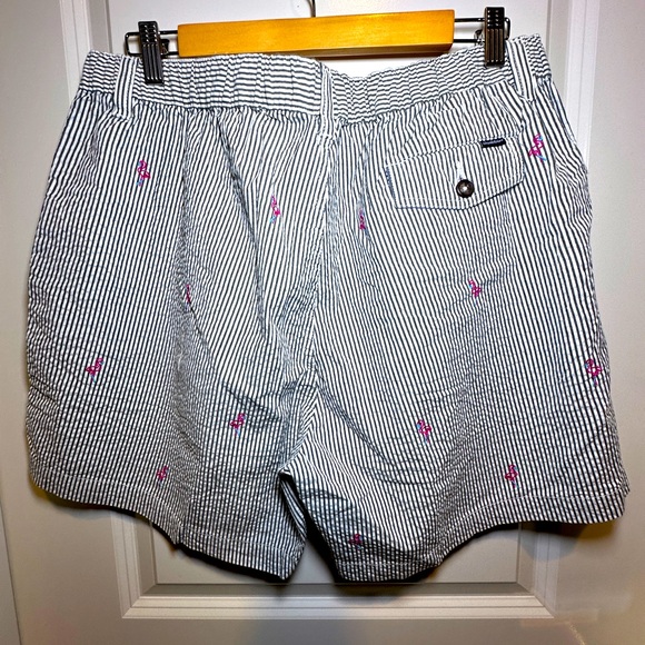 CHUBBIES - Seersucker Flamingo Shorts, Men’s Size XL, 5.5 Inseam, NWT - Picture 3 of 10